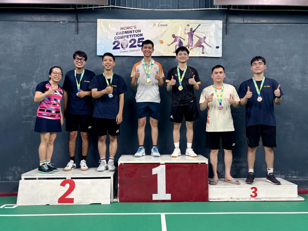 Crowe Vietnam Badminton Tournament - A Look Back at the Highlights