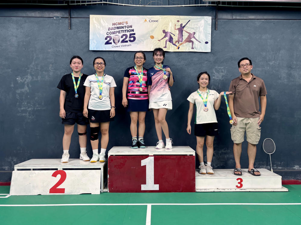 Crowe Vietnam Badminton Tournament - A Look Back at the Highlights