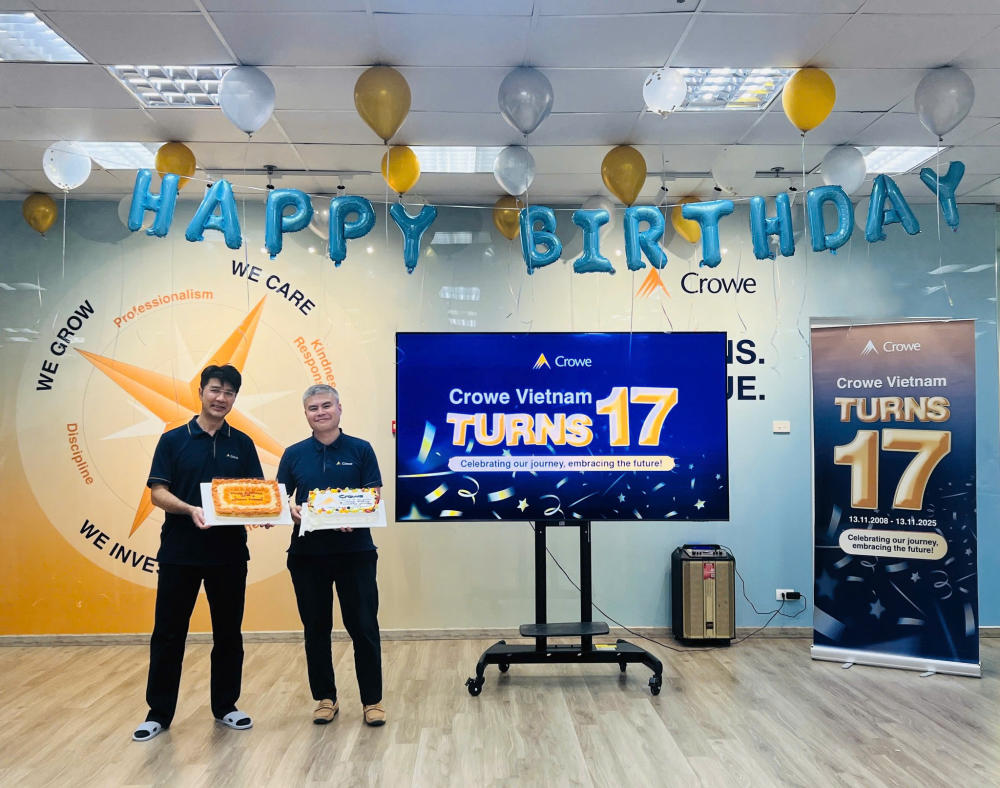 Happy 17th Birthday, Crowe Vietnam!