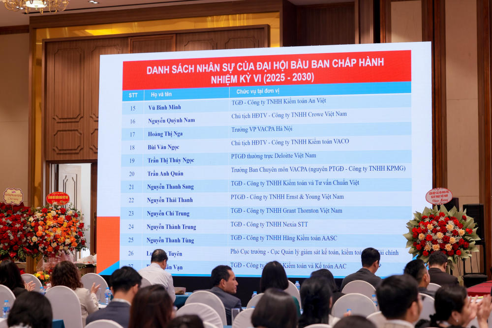 Crowe Vietnam chúc mừng Lễ Kỷ Niệm 20 Năm Thành Lập của VACPA