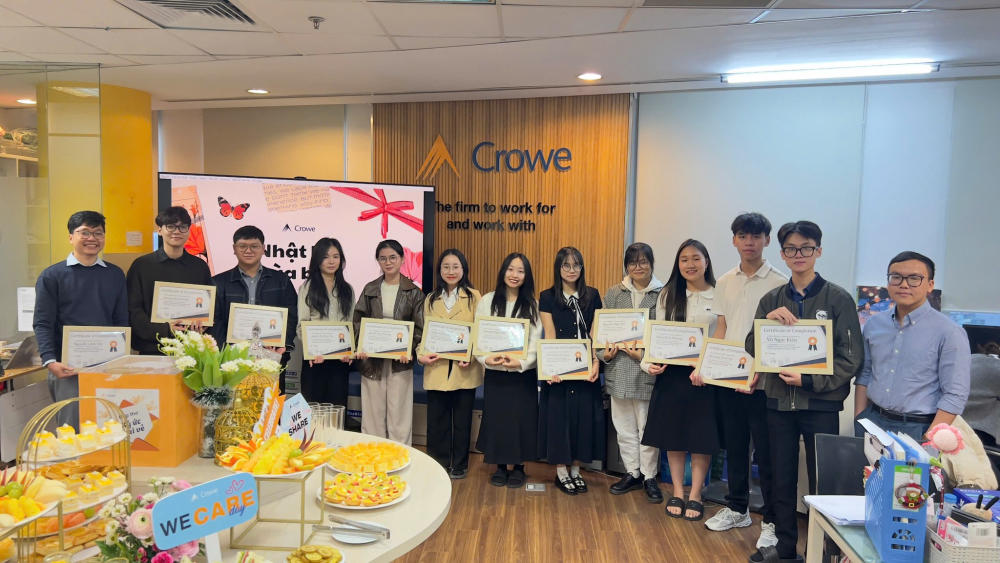 Khép lại mùa bận Kiểm toán 2024 cùng Crowe Vietnam