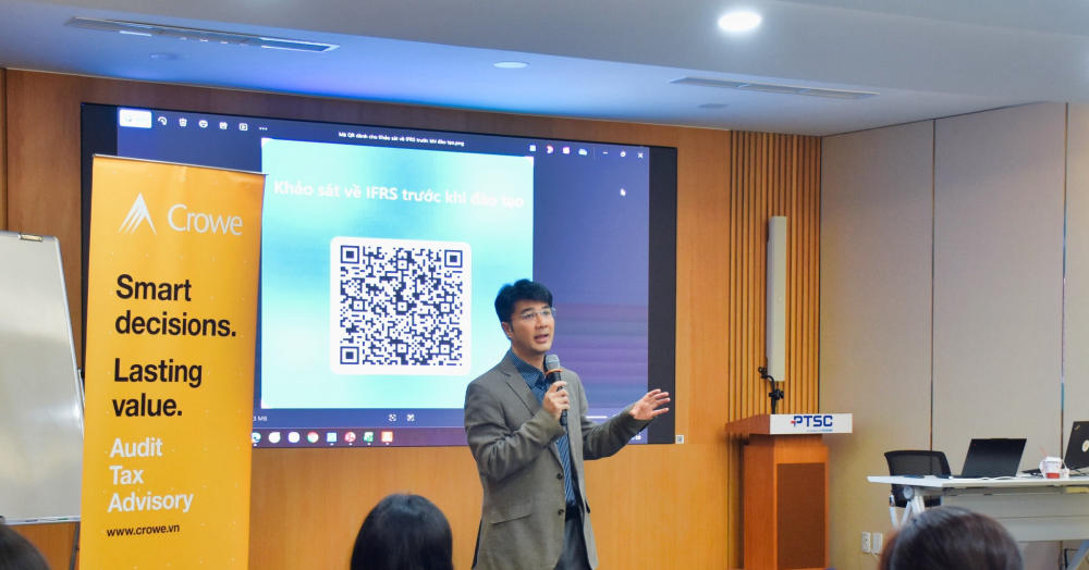 Kick-off chuỗi đào tạo IFRS tại Tập đoàn PTSC