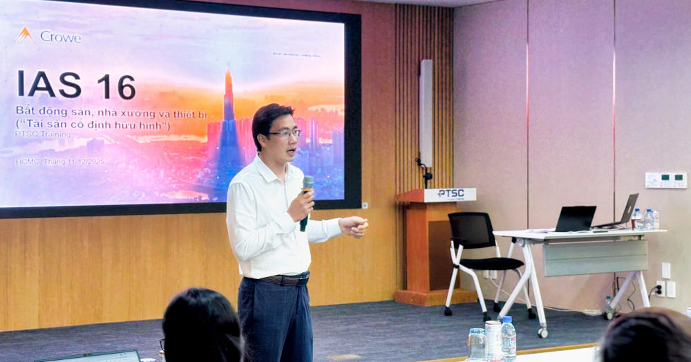 Kick-off chuỗi đào tạo IFRS tại Tập đoàn PTSC